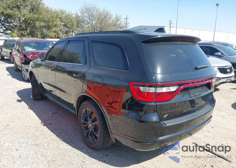 2022 Dodge Durango Orange Sport Awd z USA, uszkodzony, nr VIN 1C4SDJCT4NC229621